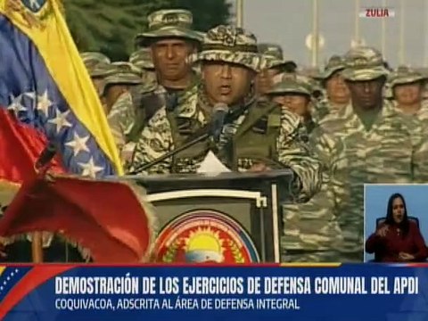 Milicia Nacional Bolivariana realiza ejercicio de defensa comunal en el estado Zulia