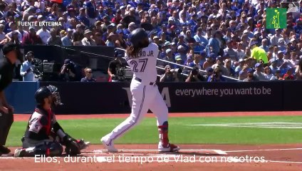 Vladimir Guerrero Jr. es presentado como un Azulejo para toda la vida