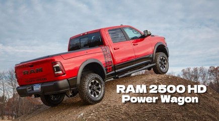 ¡Conoce la nueva RAM 2500 Power Wagon 2025!