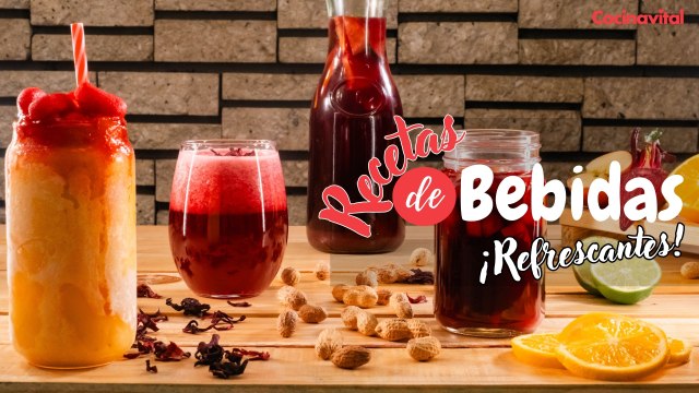 Bebidas refrescantes: 4 recetas perfectas para ti