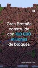Minecraft lanza un mapa de Gran Bretaña hecho de 100 000 millones de bloques 