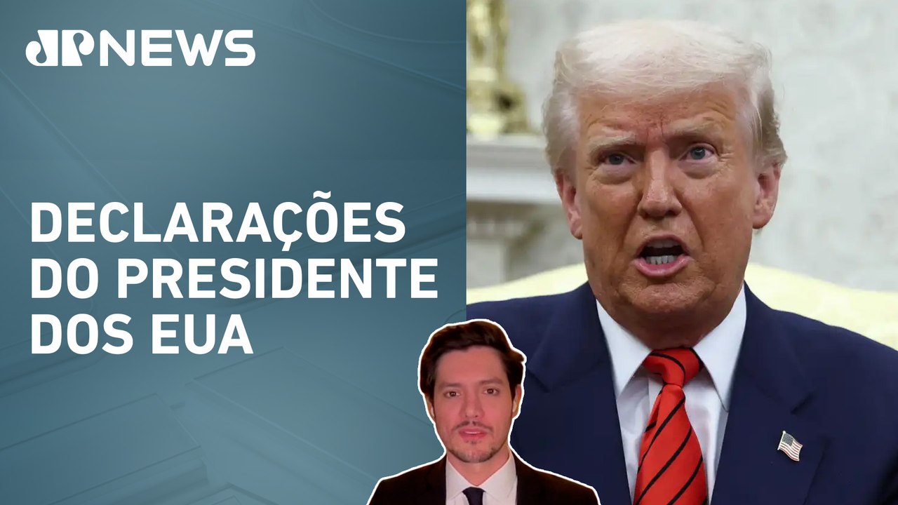 Trump culpa Zelensky por “milhões” de mortes na guerra na Ucrânia; Uriã Fancelli analisa