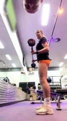 Man Interrupts Workout Video