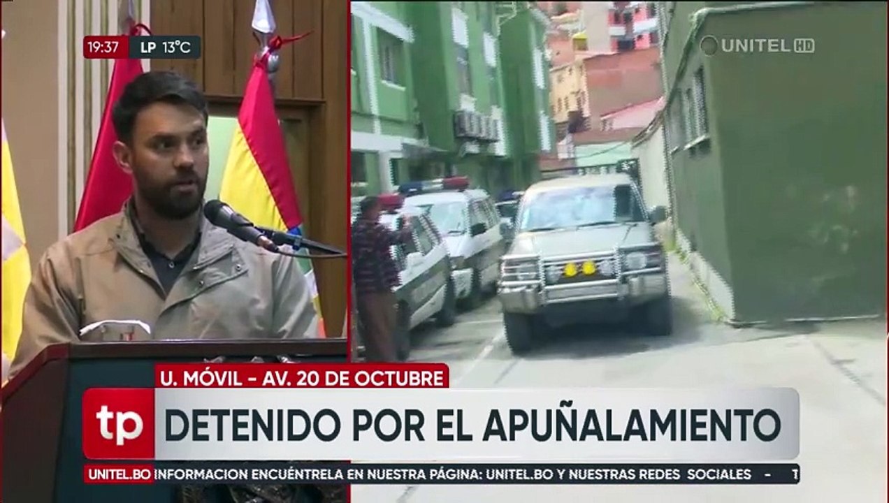 Presentan al 'Joker' que  mató a un joven e hirió a otros dos