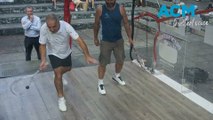 Pop-up squash courts to help Sydney staff bounce back into city life