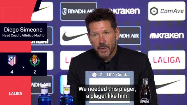 Alvarez is carrying Atletico on his shoulders - Simeone