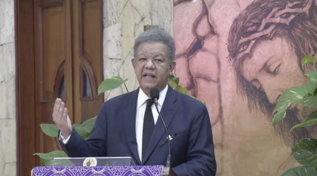 Palabras de Leonel Fernández durante la misa en memoria de las víctimas de la tragedia en la discoteca Jet Set