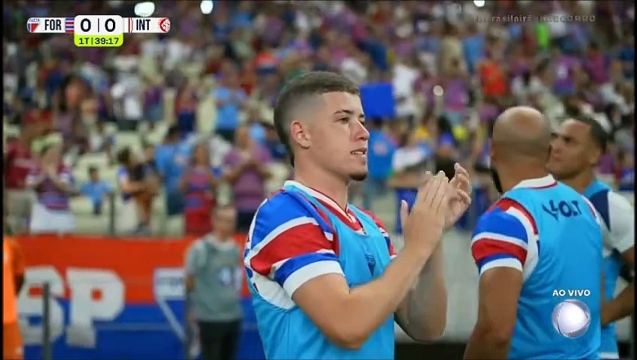 Campeonato Brasileiro 2025  Fortaleza x Internacional (3ª rod) com Cléber Machado (Record)