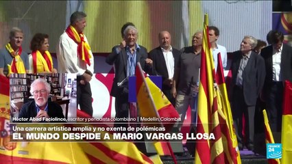Héctor Abad Faciolince: 'Vargas Llosa defendió la literatura como territorio de la libertad'