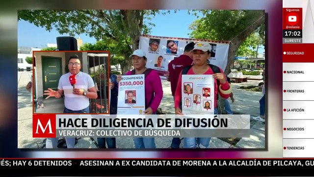 Colectivo en Veracruz realiza campaña de difusión y concientización sobre personas desaparecidas