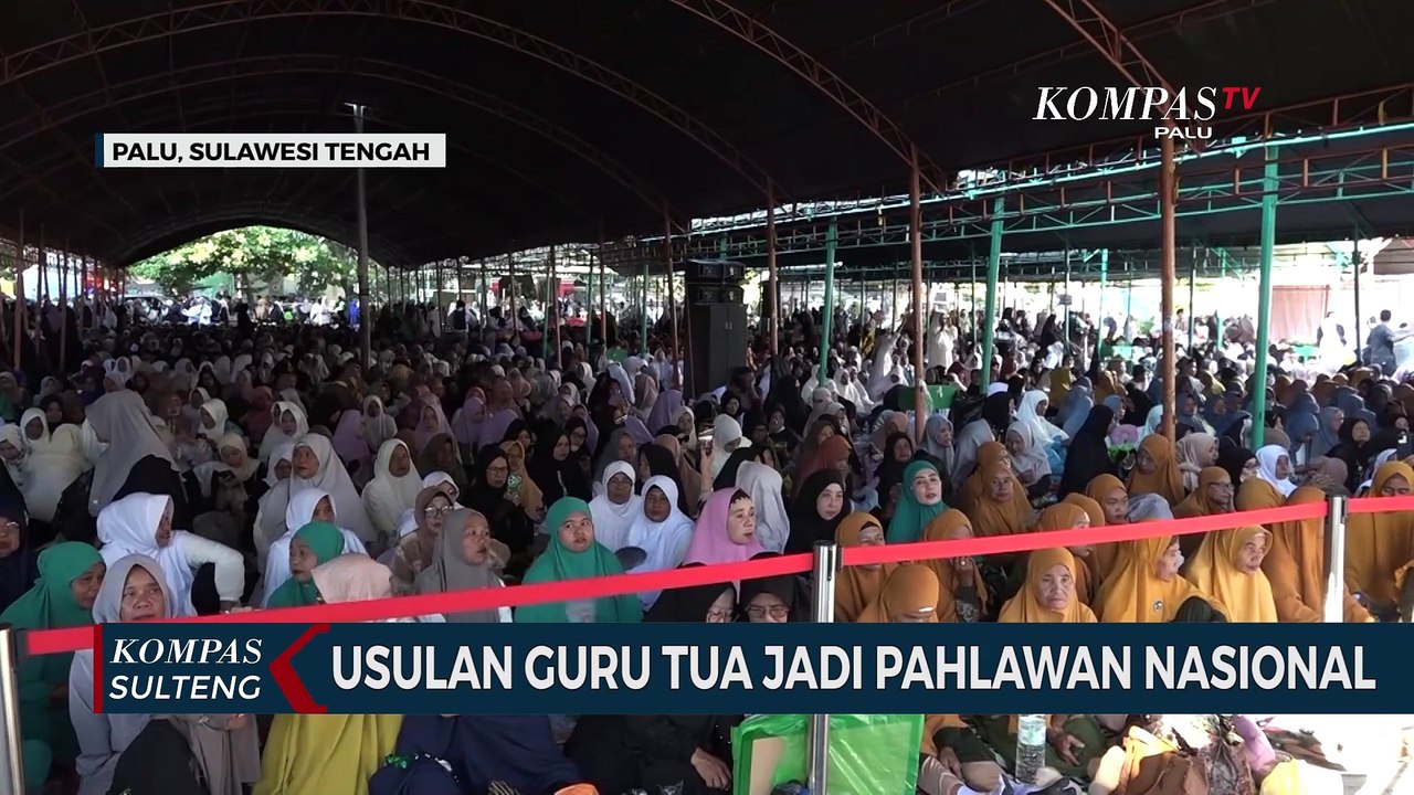Usulan Guru Tua Jadi Pahlawan Nasional Digaungkan Saat Puncak Acara Haul