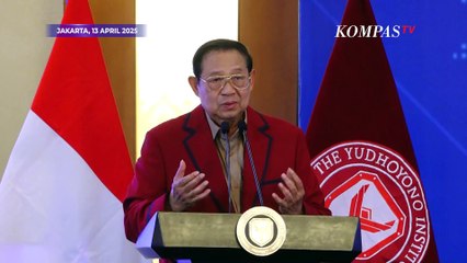 [FULL] SBY Cerita Momen Terganggu Gegara Perang Tarif Donald Trump
