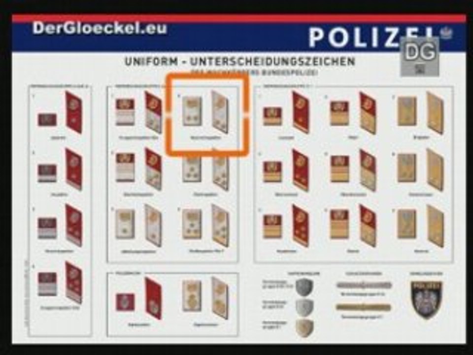 Was ein hochrangiger Polizeibeamter von sich gegeben hat