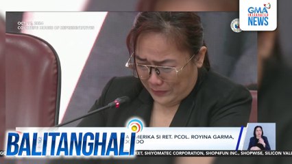 Humiling ng asylum sa Amerika si Ret. PCOL. Royina Garma, ayon sa kaniyang abogado | Balitanghali