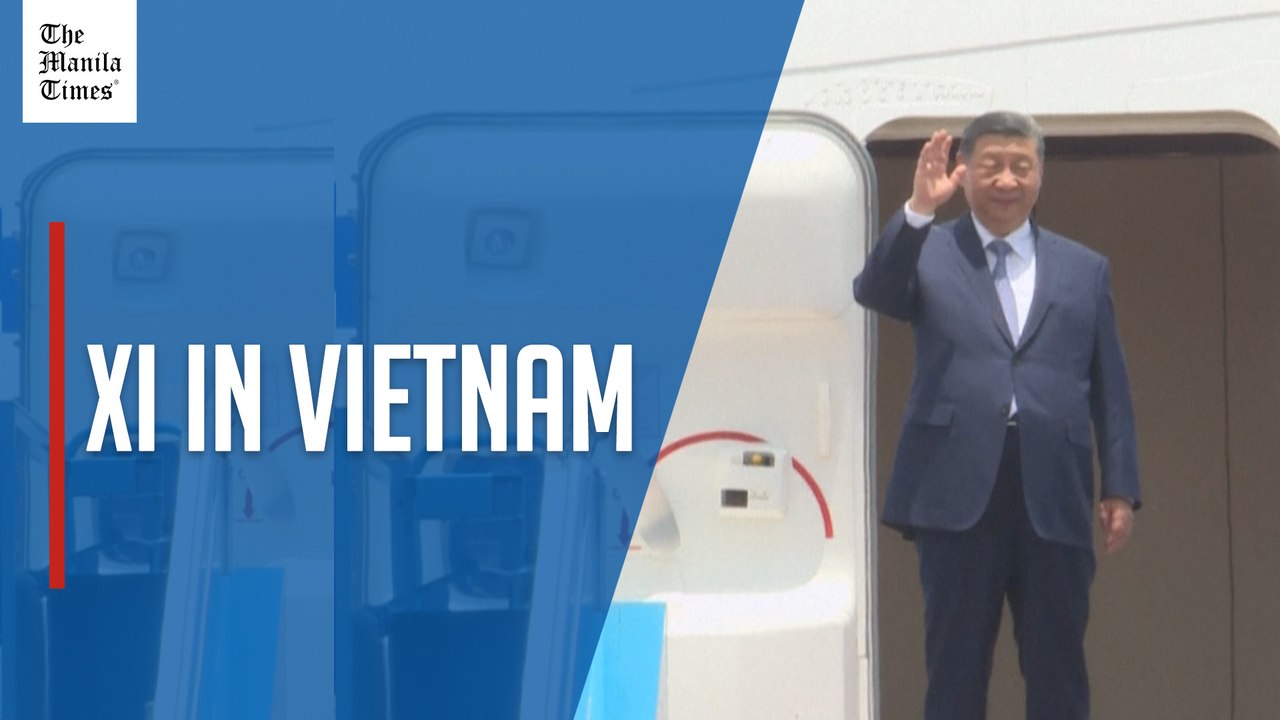 China's Xi arrives in Vietnam for state visit