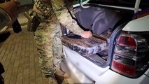 PRF apreende 100 kg de maconha e prende casal em flagrante na BR-163