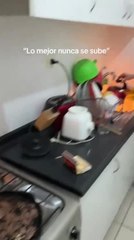 Kettle on Stove Catches Fire, and People Quickly Put It Out