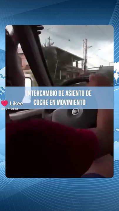 Niños hacen maniobra peligrosa