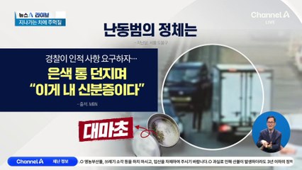 마주친 트럭에 다짜고짜 주먹질…난동범의 정체는?