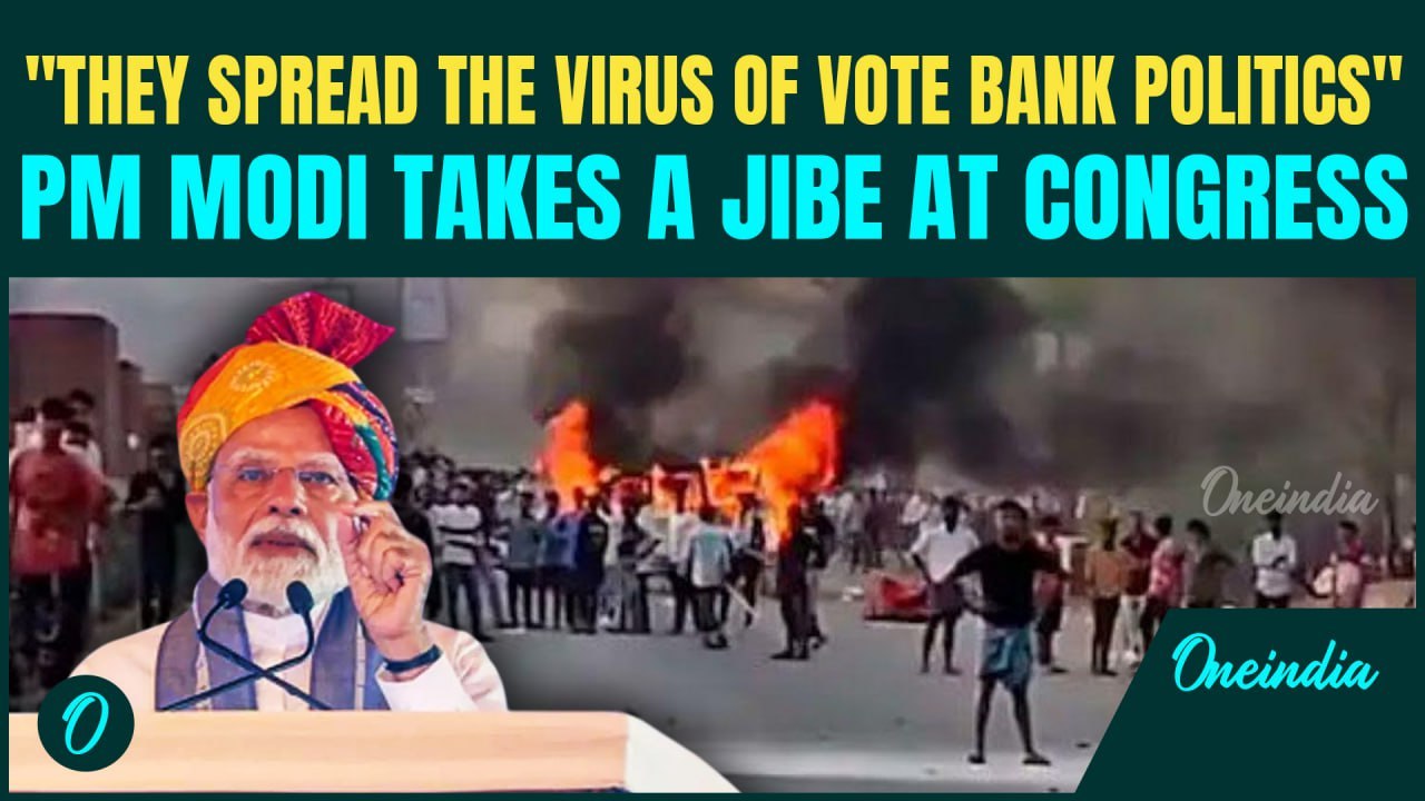 Modi Slams Congress Over WAQF Protest: “They Spread the Virus of Vote Bank Politics”