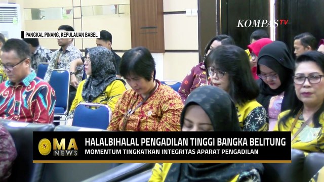 Gelar Halal Bihalal, Pengadilan Tinggi Bangka Belitung Perkuat Komitmen dan Integritas - MA NEWS