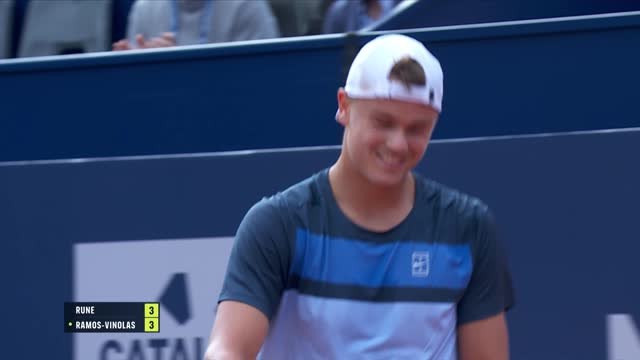 Rune earns first round win over Ramos-Vinolas in Barcelona