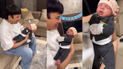 Comedian Sudesh Lahiri Grandson Name & Face Reveal Video, क्या है Meaning..