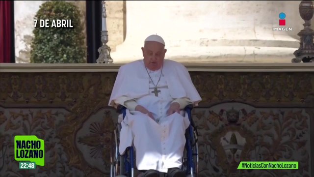 El papa Francisco sorprendió al terminar la misa del Domingo de Ramos en el Vaticano