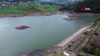 Yayladağı Barajı'nda çekilme yaşandı!