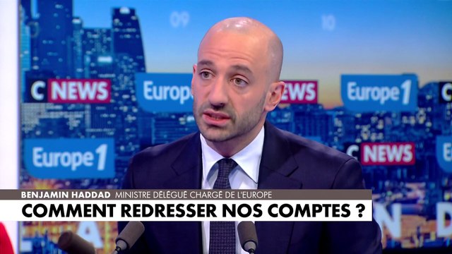 Benjamin Haddad : «Il y aura forcément un effort à faire sur les dépenses publiques»