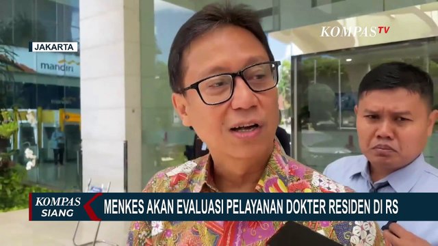 Buntut Kasus Pemerkosaan di RSHS Bandung, Menkes Evaluasi Pengawasan Dokter Residen!