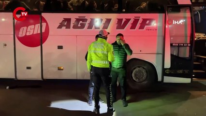 Üzerinden geçti durmadı, otogara giderken kendini ihbar etti