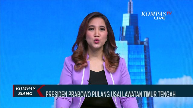 Presiden Prabowo Pulang dari Lawatan ke Timur Tengah, Bawa Misi Palestina dan Komitmen Investasi