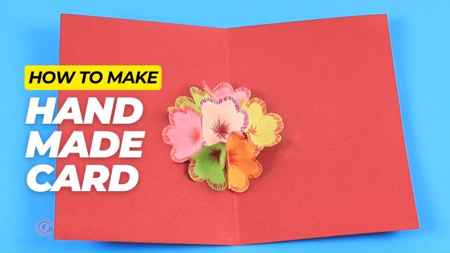 DIY Handmade Greeting Cards with Paper Flowers – Easy Craft for All Occasions
