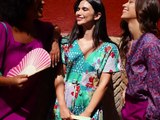 Blouse voile de coton bio col tunisien imprim&eacute; La Fianc&eacute;e