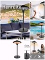 1500w Freestanding Infrared Electric Patio Heater Umbrella Outdoor infrared Heater