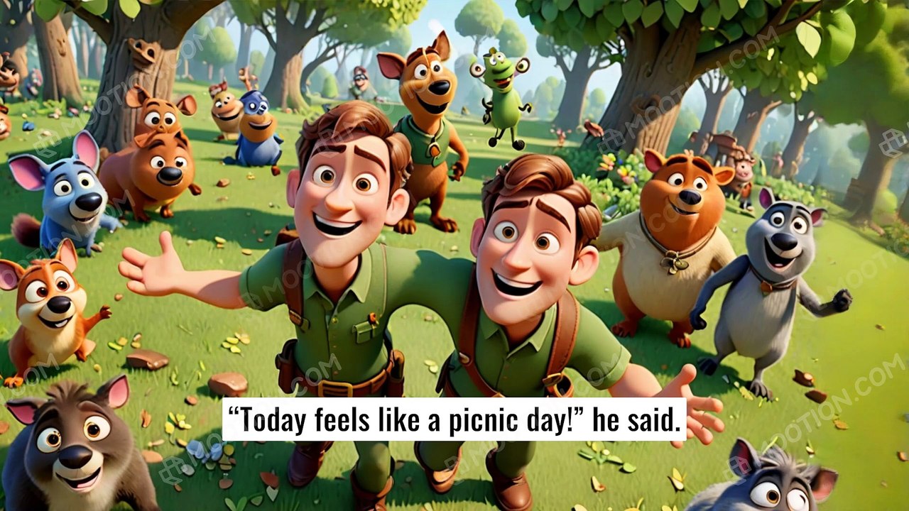 "Robin Hood’s Forest Picnic Adventure! 🏹🌳 | Kids Story | @SmilenTales"