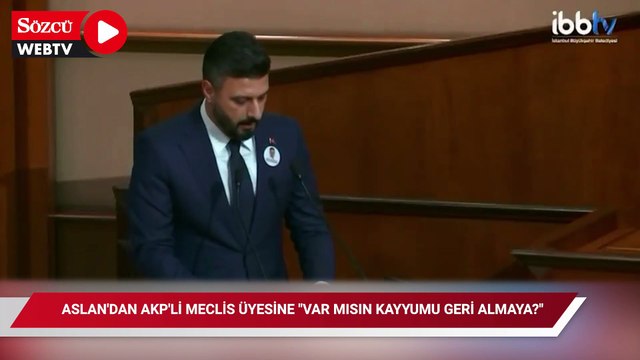 Nuri Aslan'dan AKP'li meclis üyesine: Var mı cesaretin? Var mı meclisi toplayıp seçim yapmaya?