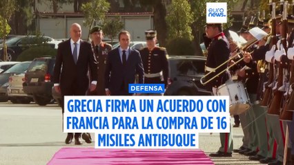 Grecia gastará 25.000 millones en reforzar su Ejército: compra 16 misiles antibuque a Francia