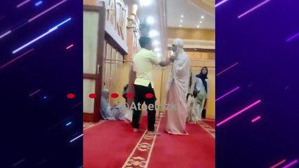 Di-Smackdown Satpam! Pria Nyamar Jadi Wanita di Masjid