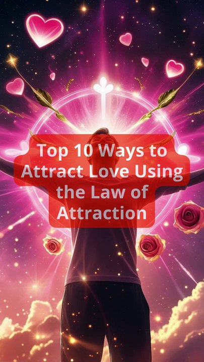 Top 10 Ways to Attract Love Using the Law of Attraction #mysticattraction #lawofattraction