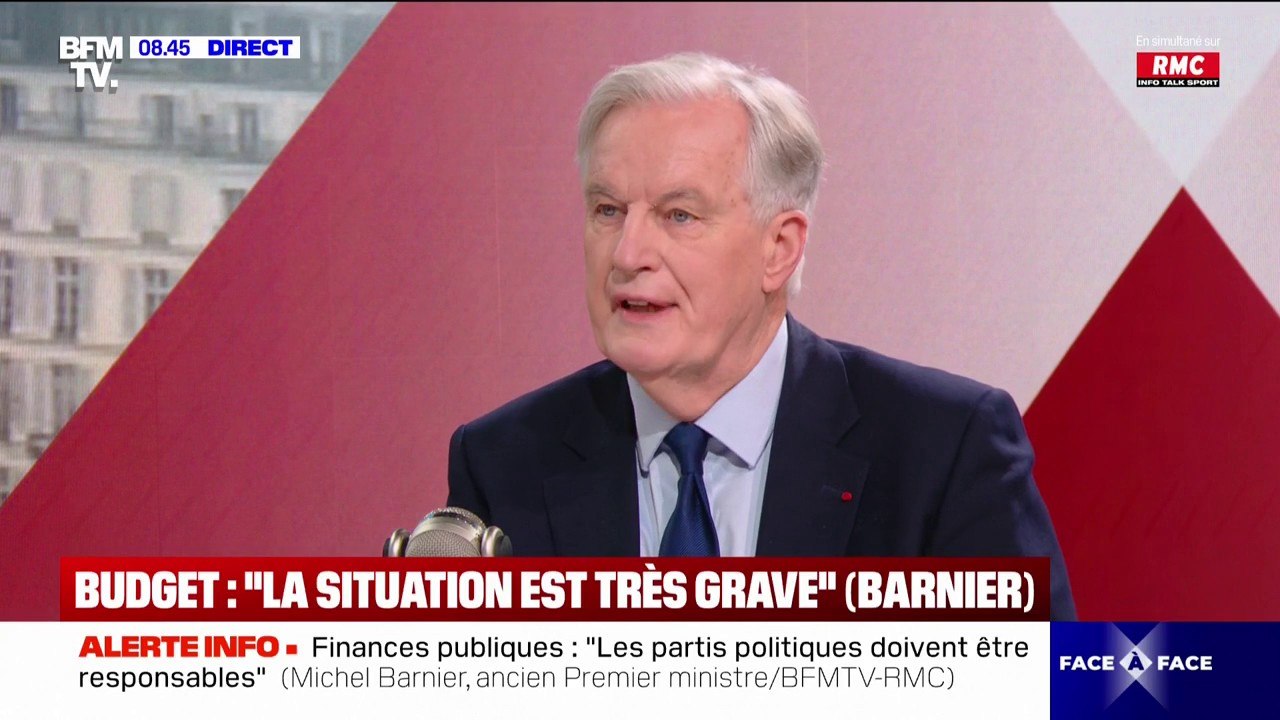 Économies budgétaires: les collectivités locales "ne sont pas les sous-traitants de l'État", estime Michel Barnier