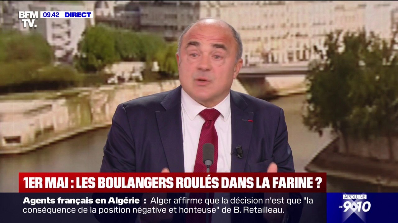 Interdiction de travail le 1er mai: "Il y a un intérêt à ce que (la boulangerie) soit un commerce essentiel" (confédération nationale de la boulangerie-pâtisserie française