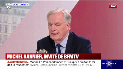 Loi fin de vie: Michel Barnier estime qu'en l'état le texte "va beaucoup trop loin"