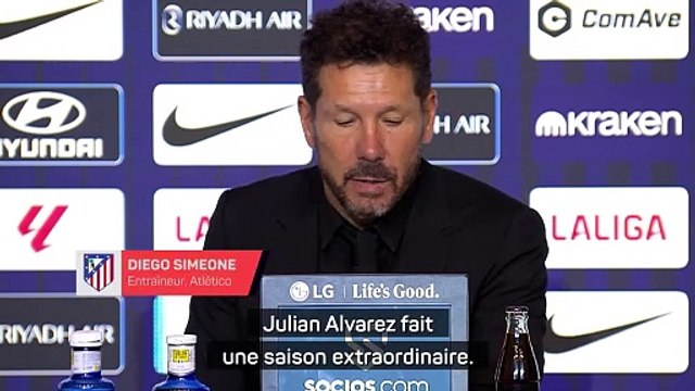 Simeone : Alvarez a porté l'équipe sur ses épaules sur le plan offensif