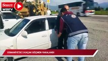 Osmaniye’de 3 kaçak göçmen yakalandı