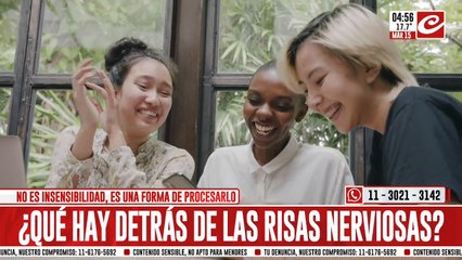 Estudio revela por qué nos reímos cuando estamos nerviosos