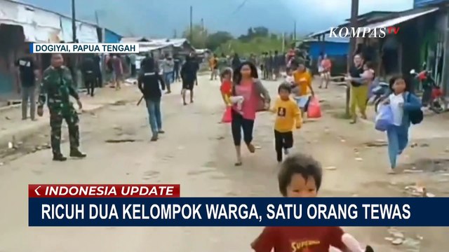 Dua Kelompok Warga Bentrok di Distrik Monemani Papua, Satu Orang Tewas
