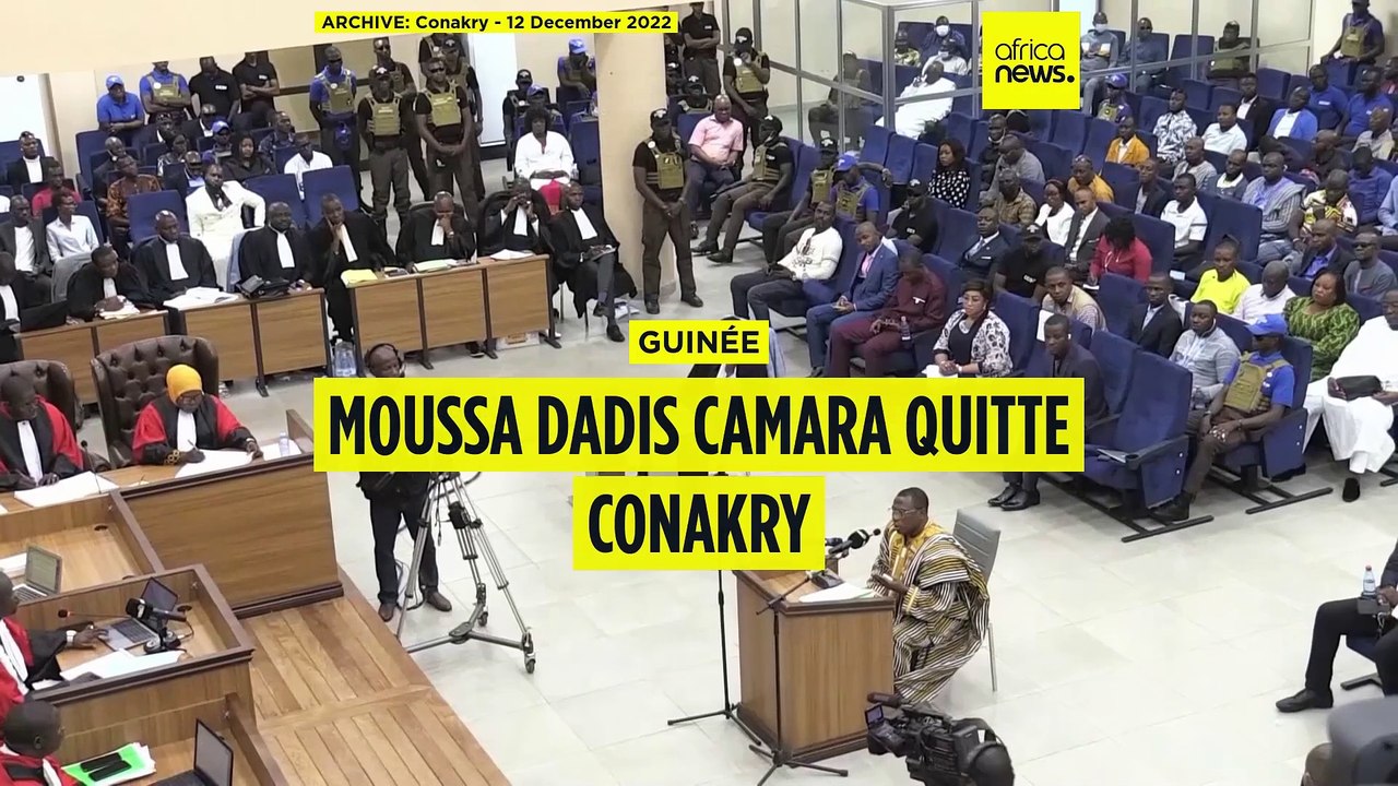 Guinée : l'ex-capitaine Moussa Dadis Camara quitte discrètement Conakry