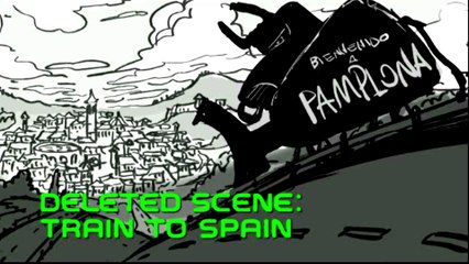 Cars 2 deleted scene - Train to Spain Extended